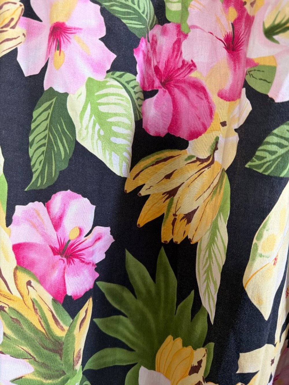 Set of 2 Vintage Hilo Hattie Hawaiian Floral MuuMuu Caftan House Dress Size XL - Picture 15 of 15